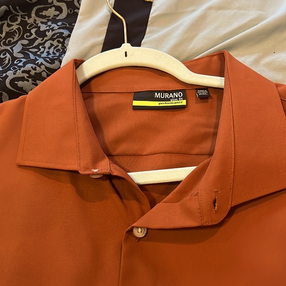 Murano slim fit XXL CASUAL button down shirt.  Brand new - Picture 7 of 8